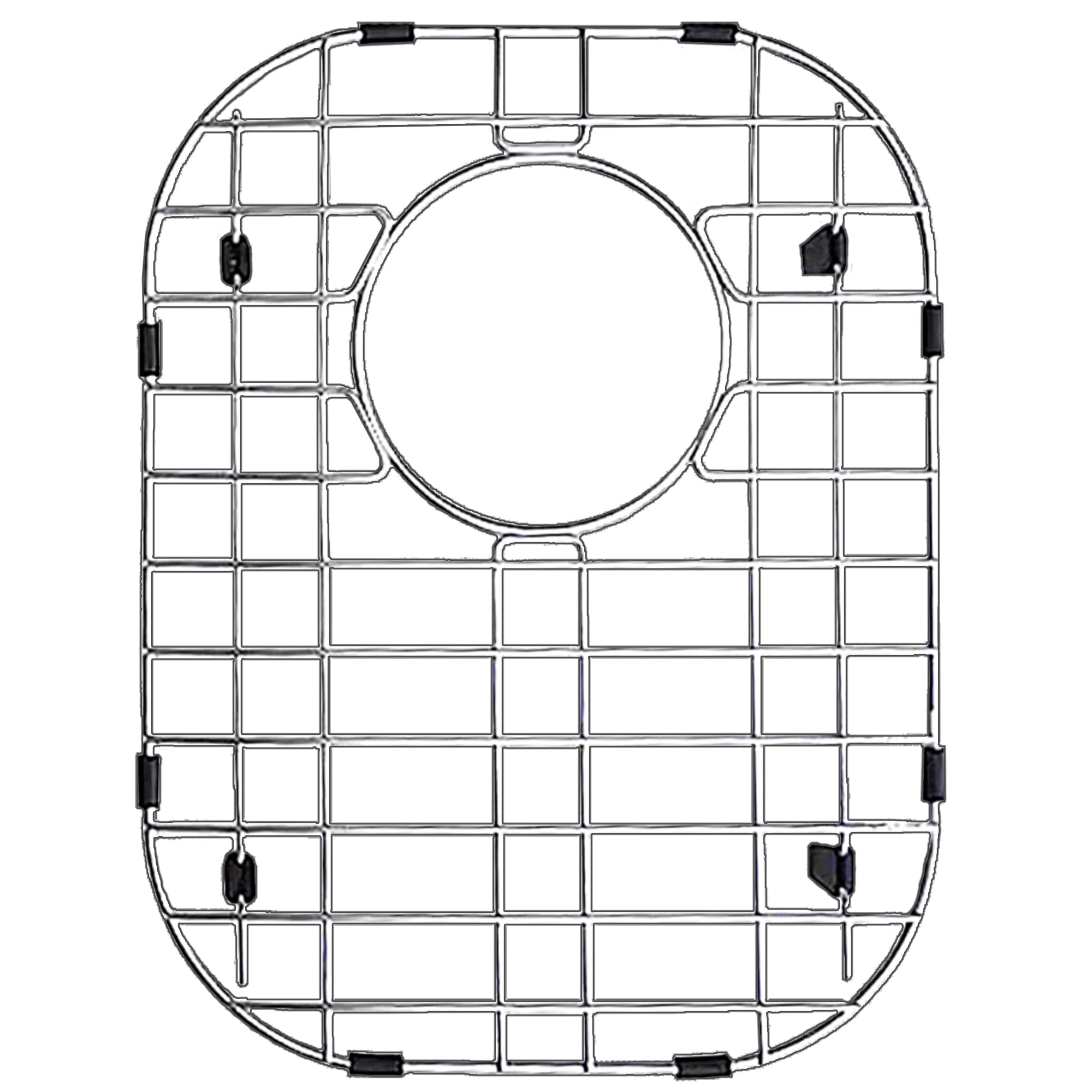 Sink Protectors for Kitchen Sink 11.26"x14.5", Sink Grate for Bottom of Kitchen Sink, Stainless Steel Sink Protector