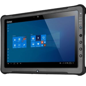 Getac F110 Tablet, 11.6 inch HD Multi-Touch, Intel Core i7-4600U 2.10GHz, 128GB SSD, 8GB RAM, Wi-Fi, Bluetooth, 4G LTE, Webcam, Rear Camera, RFID, Serial Port, Windows 10 Pro (Renewed)