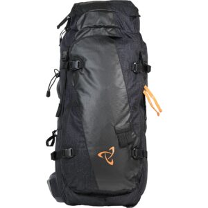 mystery ranch gallatin 40 peak pack - water-resistant skiing bag, black, small/medium