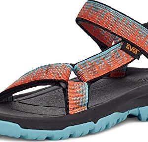 Teva Women's Hurricane XLT 2 Sandal, Atmosphere Carrot/Blue Mirage, 6