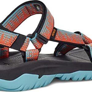 Teva Women's Hurricane XLT 2 Sandal, Atmosphere Carrot/Blue Mirage, 6