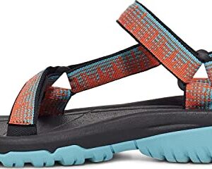 Teva Women's Hurricane XLT 2 Sandal, Atmosphere Carrot/Blue Mirage, 6