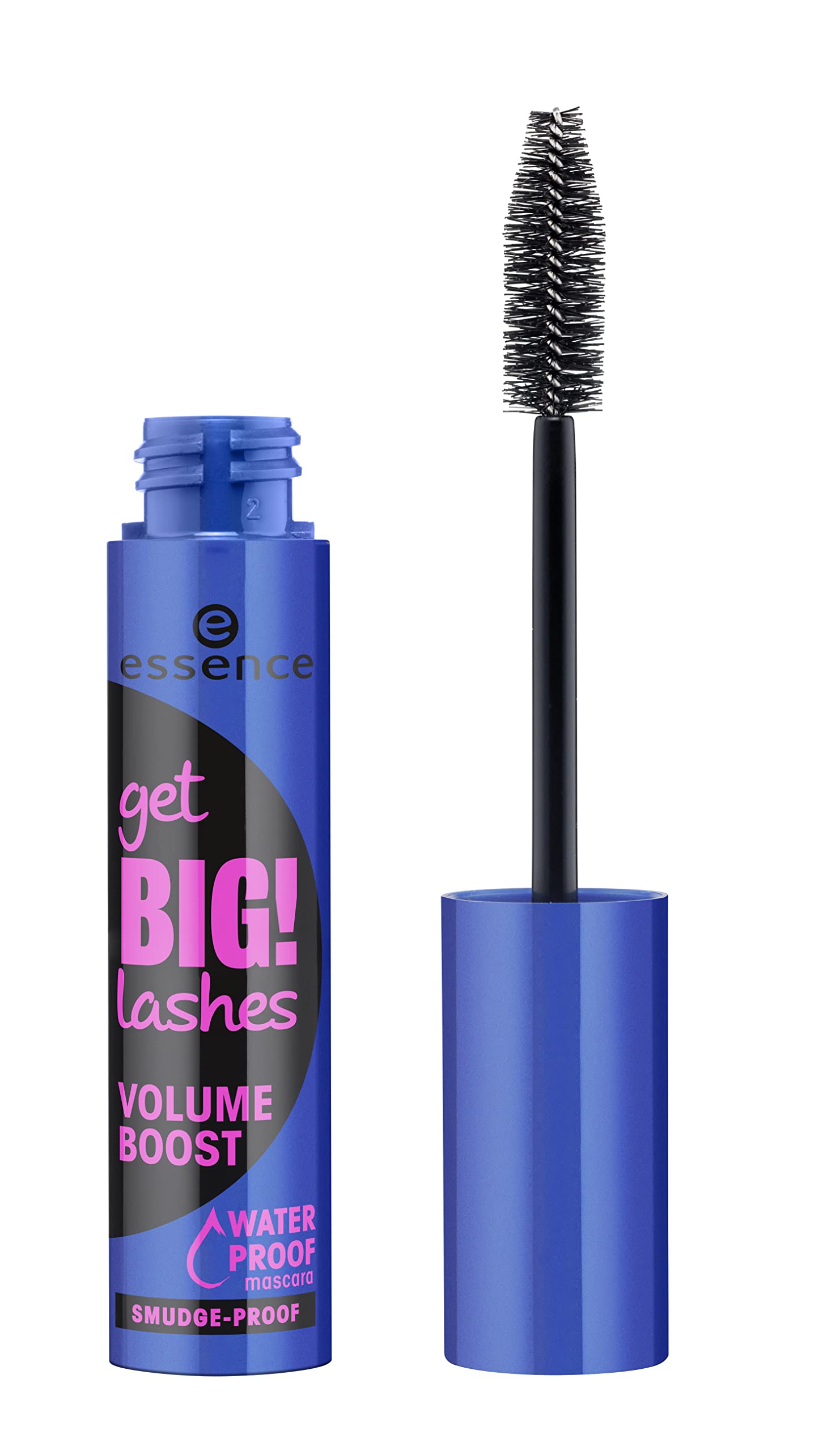 essence | 3-Pack Get Big! Lashes Volume Boost Mascara Waterproof | Cruelty Free | Without Parabens, & Alcohol | Black