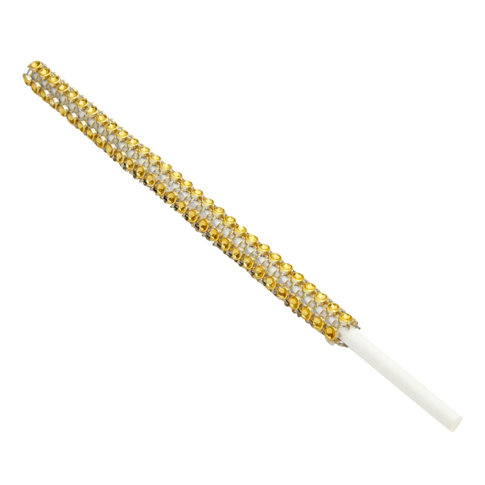 Sparkle and Bash 36 Pack Rhinestone Gold Cake Pop Sticks for Candy Apples, Lollipops, Dessert Bar (6 In)