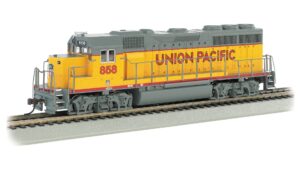 bachmann trains - emd gp40 - dcc sound value equipped locomotive - union pacific® #858 - ho scale