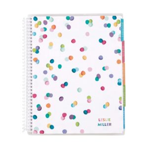 erin condren 7" x 9" coiled prompted notebook - kids ultimate checklist. 160 perforated pages of 80lb mohawk paper. age-appropriate trackers and checklists with 6 tabs