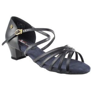 women's ballroom dance shoes double sole coaching black shoes cd1124dbeb - very fine 1.5" heel 9 m us [bundle of 5]