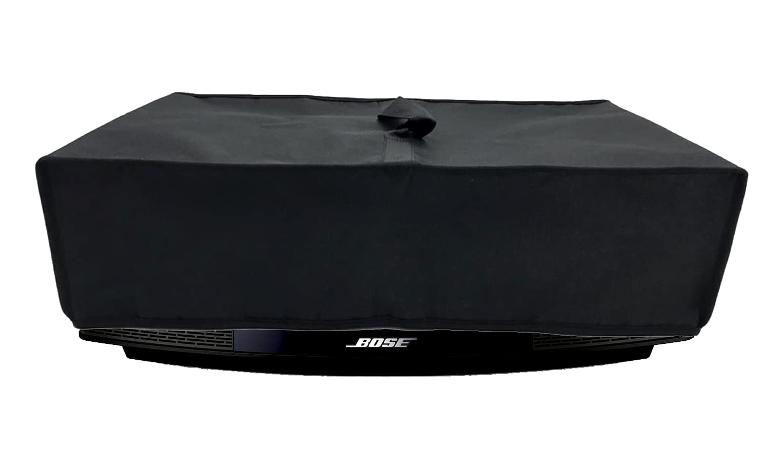 Wanty Black Antistatic Water-Proof Dust-Proof Nylon Fabric Printer Cover Case Protector for Bose Wave Music System IV