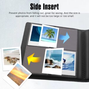 256 Pockets Photo Album for Fujifilm Instax Square SQ1 SQ6 SQ10 SQ20 Instant Camera, Fujifilm Instax SP-3 Mobile Printer, Extra Large Picture Albums for Fujifilm Instax Square Instant Film (Black)