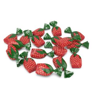 Strawberry Bon Bons by Cambie | 2 lbs of Strawberry Filled Hard Candy | Individually Wrapped Bon Bons | Deliciously Sweet Candy from Argentina (2 lb)