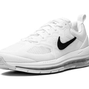 Nike Men's Air Max Genome Running Cw1648 Shoes, White/Black/Pure Platinum, 9