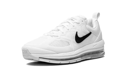 Nike Men's Air Max Genome Running Cw1648 Shoes, White/Black/Pure Platinum, 9