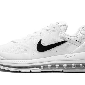 Nike Men's Air Max Genome Running Cw1648 Shoes, White/Black/Pure Platinum, 9