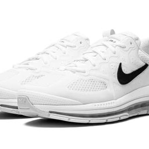 Nike Men's Air Max Genome Running Cw1648 Shoes, White/Black/Pure Platinum, 9