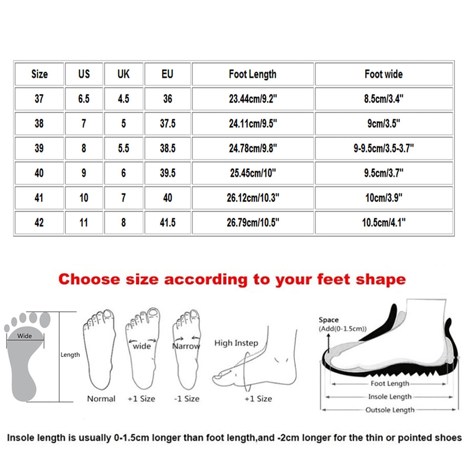 CHENSEN Sandals for Women Casual Summer, Women's Buckle Strap Wedge Platform Sandals Travel Beach Shoes Women Sandals