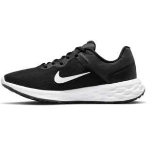 Nike Women's Sneaker Running Shoes, Black White Dk Smoke Grey Cool Grey, 7.5 AU