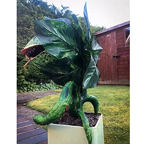 Hestar Piranha Flower Replica Movie Prop Yard Resin Ornaments Little Shop of Horrors Halloween Decoration Outdoor Decoration