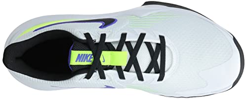 Nike Precision 5, White/Black-Barely Volt-Volt, 9