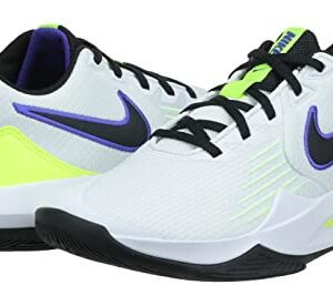 Nike Precision 5, White/Black-Barely Volt-Volt, 9