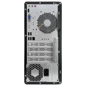 HP Pavilion TP01 Tower Desktop Computer - AMD Ryzen 5 4600G 6-Core up to 4.2 GHz Processor, 64GB DDR4 RAM, 2TB SSD + 12TB Hard Drive, AMD Radeon Graphics, DVD-Writer, Windows 10 Home