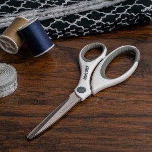 SINGER 8-1/2 Inch Sewing Fabric Scissors with Comfort Grips, Set of 3
