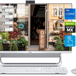 Dell Newest Inspiron 7700 27 All-in-One Desktop, 27" FHD Touchscreen, i7-1165G7, GeForce MX330, 32GB RAM, 512GB SSD + 1TB HDD, Webcam, WiFi 6, Bluetooth 5, Wireless Keyboard and Mouse, Win 10 Home