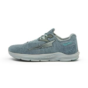 altra women's torin 5 luxe running shoe, gray/blue, 6.5 medium
