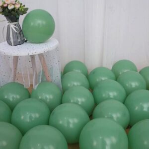 Sage Green Balloons,3 Different Sizes 77 Pack Green Balloons 12 Inch,5 Inch,10 Inch Eucalyptus Olive Green Balloons for Bridal Shower Baby Shower Birthday Wedding