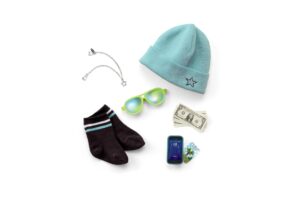 american girl truly me chic & stylish accessories for 18-inch dolls