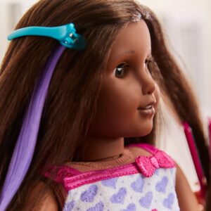 American Girl Truly Me 18-inch Doll #80 with Brown Eyes, Black Hair, and Very Deep Skin with Neutral Undertones, For Ages 6+