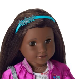 American Girl Truly Me 18-inch Doll #80 with Brown Eyes, Black Hair, and Very Deep Skin with Neutral Undertones, For Ages 6+