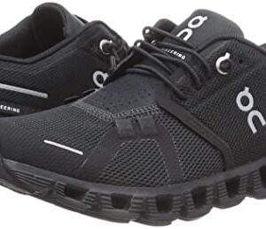 ON Women's Cloud 5 Running Shoes, All Black, 9.5