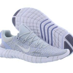 Nike Free Rn 5.0 2021 Womens Shoes Size 8, Color: Grey/White/Silver