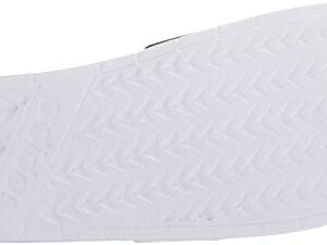 adidas Unisex Adilette Slides Sandal, Black/White/Black (TND), 11 US Women