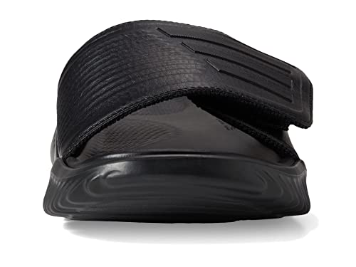 adidas Unisex Alphabounce 2.0 Slides Sandal, Black/Black/Black, 12 US Women