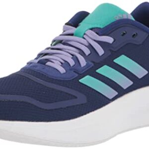 adidas Women's Duramo 10 Running Shoe, Legacy Indigo/Mint Rush/Light Purple, 8