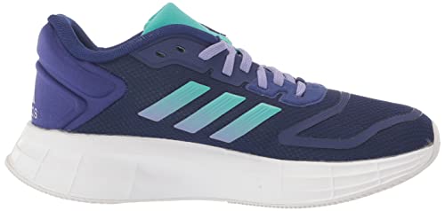 adidas Women's Duramo 10 Running Shoe, Legacy Indigo/Mint Rush/Light Purple, 8