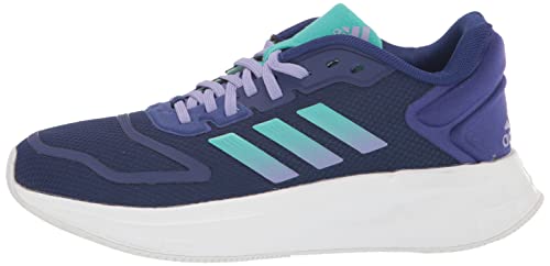 adidas Women's Duramo 10 Running Shoe, Legacy Indigo/Mint Rush/Light Purple, 8