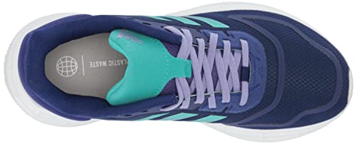 adidas Women's Duramo 10 Running Shoe, Legacy Indigo/Mint Rush/Light Purple, 8