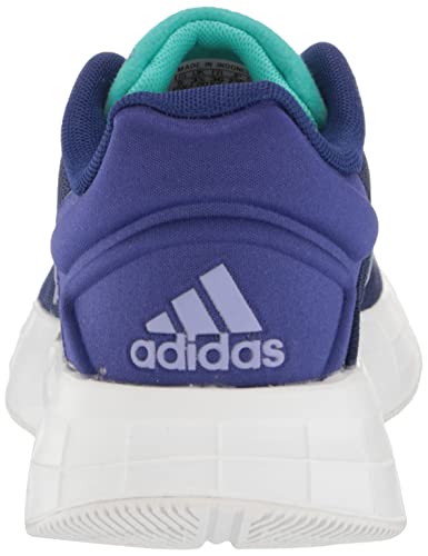 adidas Women's Duramo 10 Running Shoe, Legacy Indigo/Mint Rush/Light Purple, 8