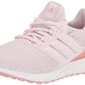 adidas Women's Ultraboost 4.0 Alphaskin Running Shoe, Almost Pink/Almost Pink/White, 8