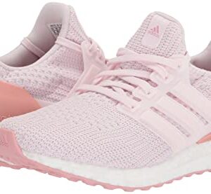 adidas Women's Ultraboost 4.0 Alphaskin Running Shoe, Almost Pink/Almost Pink/White, 8