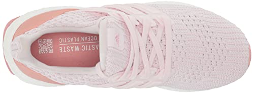 adidas Women's Ultraboost 4.0 Alphaskin Running Shoe, Almost Pink/Almost Pink/White, 8