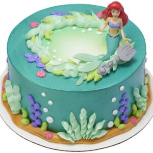DecoSet® Disney Princess Ariel Colors of the Cake Topper - 2-Piece cake decoration