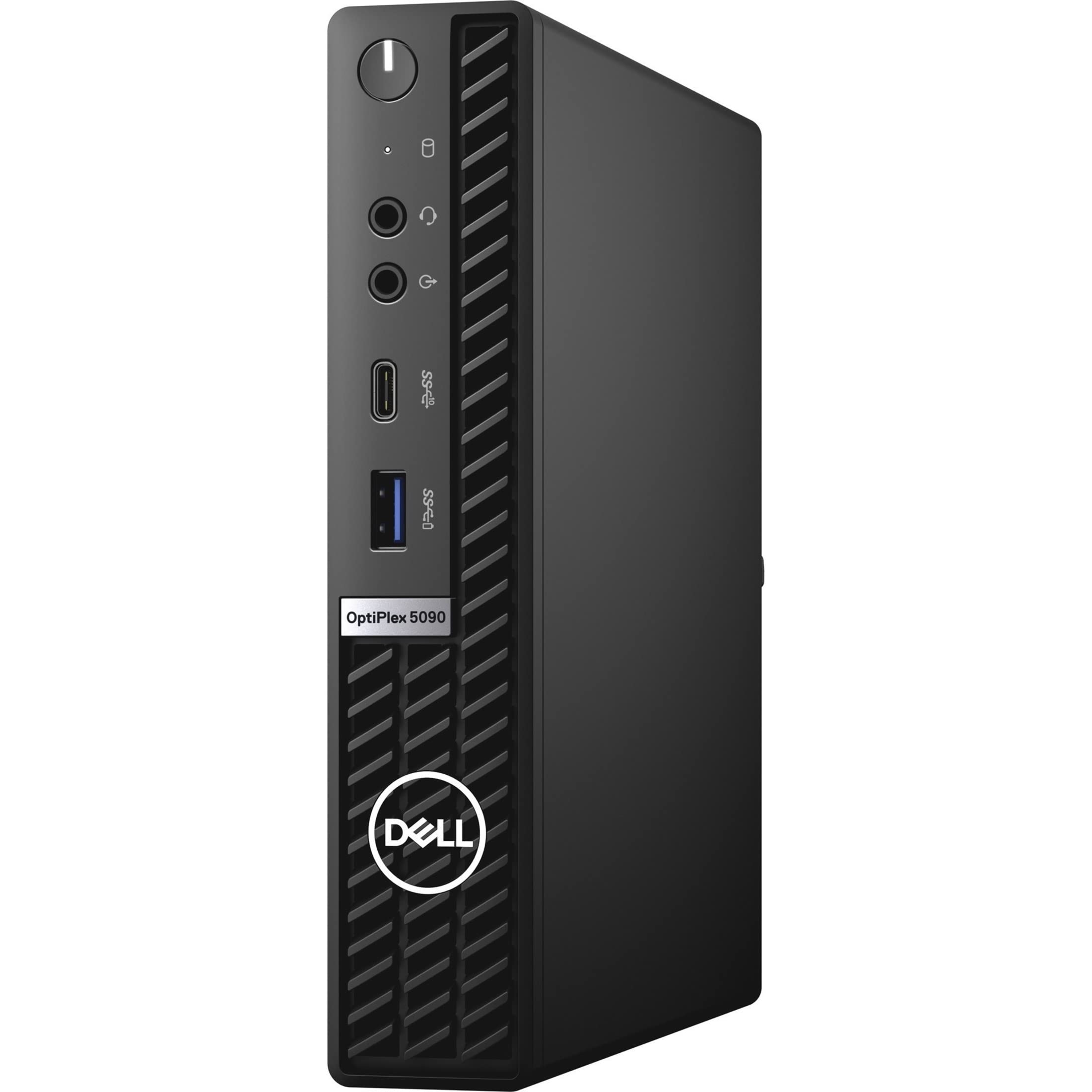 Dell OptiPlex 5000 5090 Desktop Computer - Intel Core i5 10th Gen i5-10500T Hexa-core (6 Core) 2.30 GHz - 16 GB RAM DDR4 SDRAM - 512 GB M.2 PCI Express NVMe 3.0 x4 SSD - Micro PC - Black