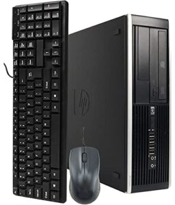 hp elite sff desktop computer pc, intel core i7 3.4ghz processor, 16gb ram, 512gb ssd drive, wifi & bluetooth, keyboard and mouse, hdmi, nvidia gt 1030 2gb ddr5, windows 10 (renewed)