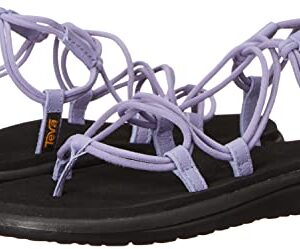 Teva Women's Voya Infinity Sandal, Purple Impression, 7