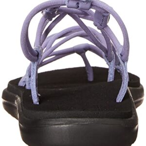 Teva Women's Voya Infinity Sandal, Purple Impression, 7