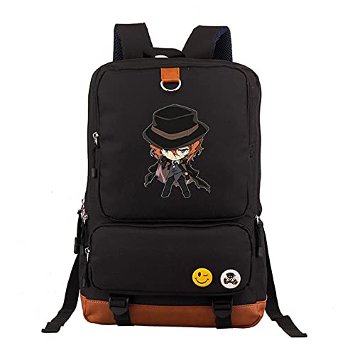 ISaikoy Anime Bungo Stray Dogs Backpack Satchel Bookbag Daypack School Bag Shoulder Bag Style2