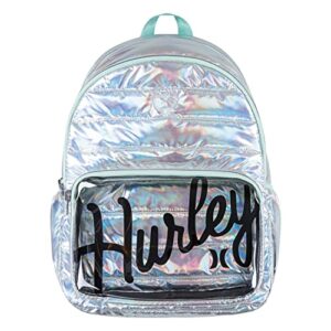 Hurley Unisex-Adults One and Only Mini Backpack, Silver, L